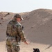378th ESFS K9 training at the PSAB firing range