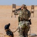 378th ESFS K9 training at the PSAB firing range