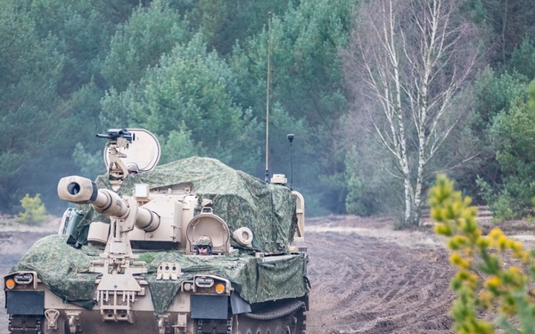 1 ID Bull Battery Blasts into the European Theater Ready to Fight