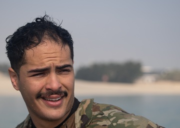 511th Engineer Dive Detachment Helocast Training