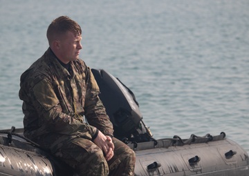 511th Engineer Dive Detachment Helocast Training