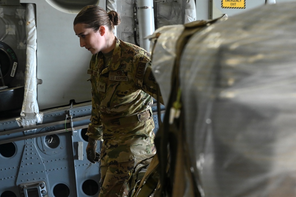 8th EAS resupplies forward operating base