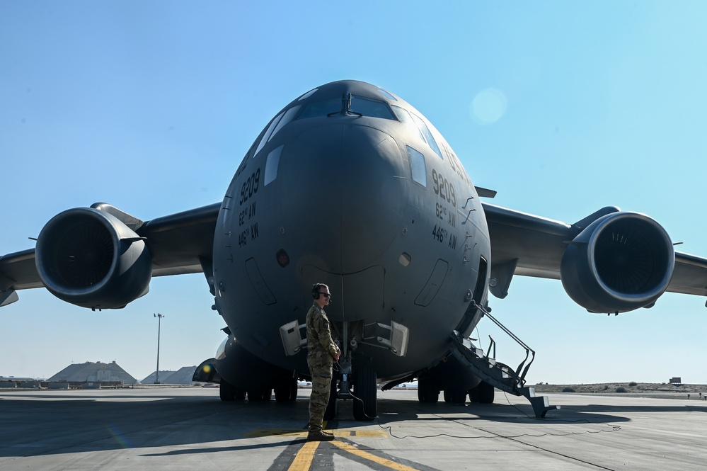 8th EAS resupplies forward operating base