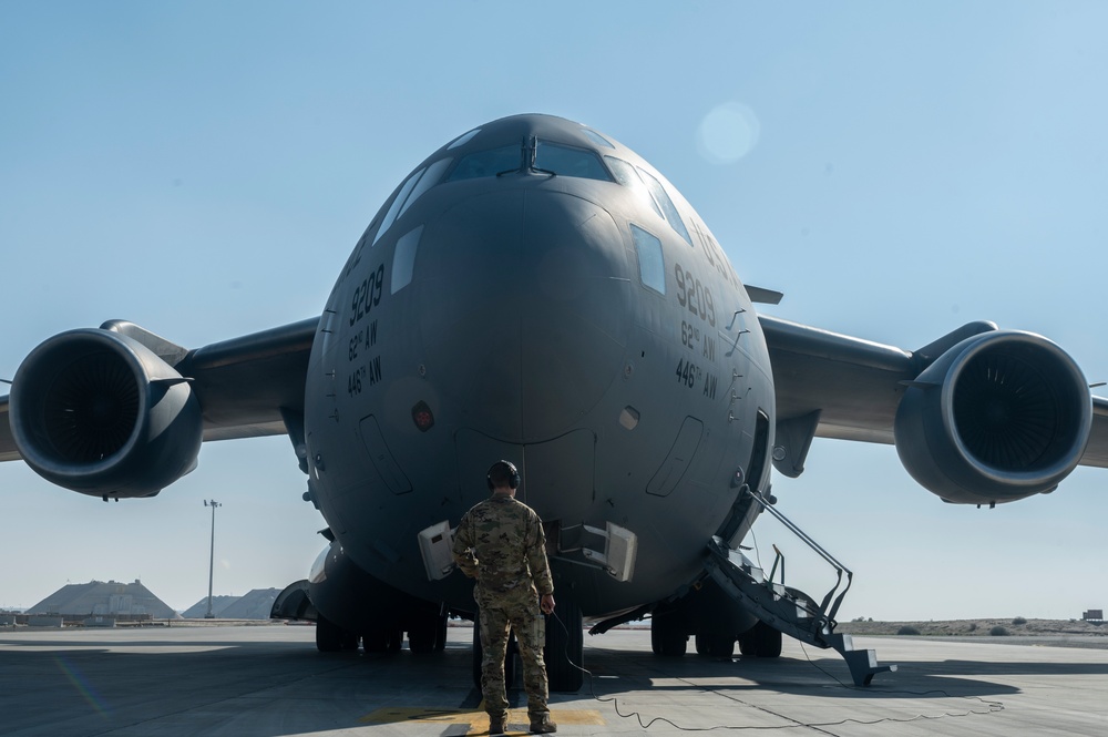 8th EAS resupplies forward operating base