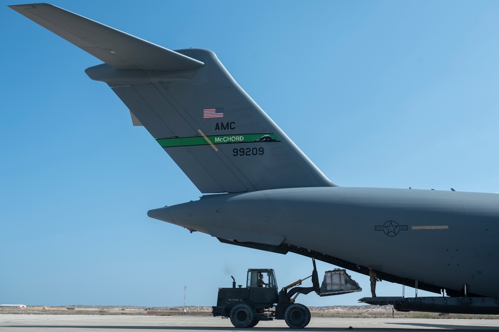 8th EAS resupplies forward operating base