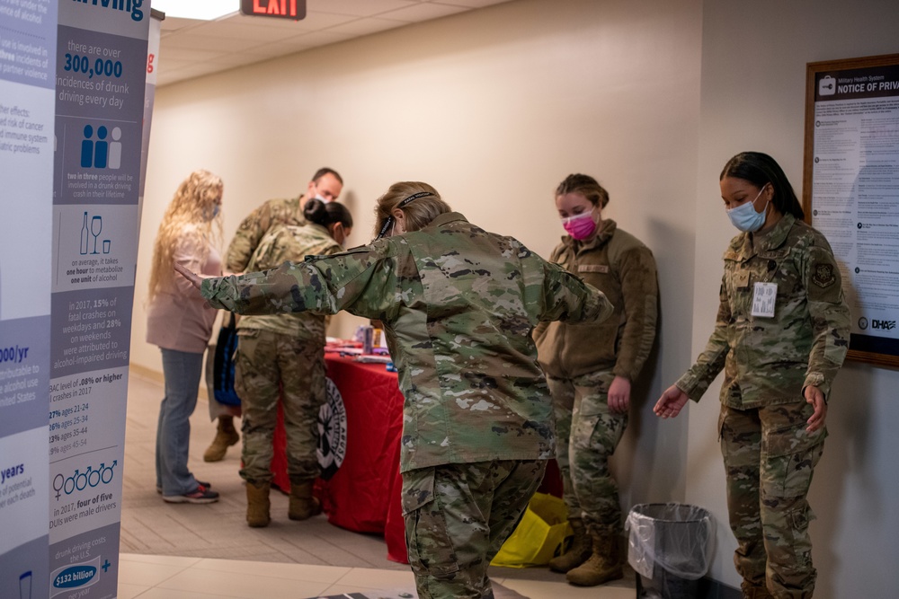 436th MDG Airmen gain new skills at the Health and Wellness Fair