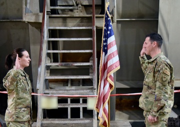 Dammeyer promoted to first lieutenant