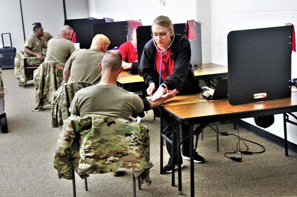 Troops stay at recently completed transient troops training barracks at Fort McCoy