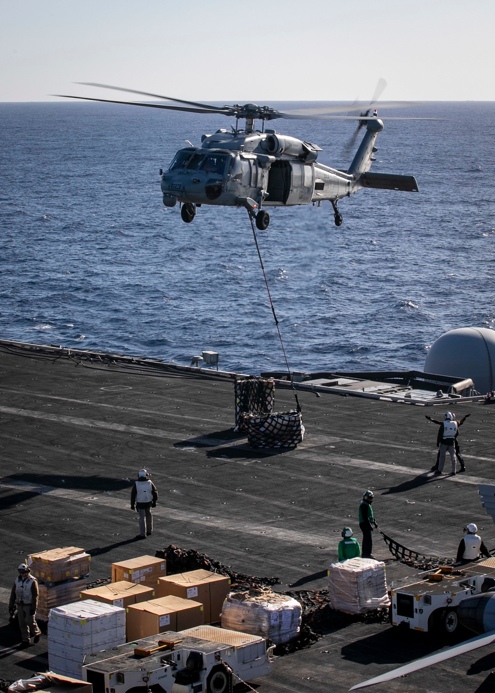 Daily Operations Aboard USS George H.W. Bush (CVN 77)