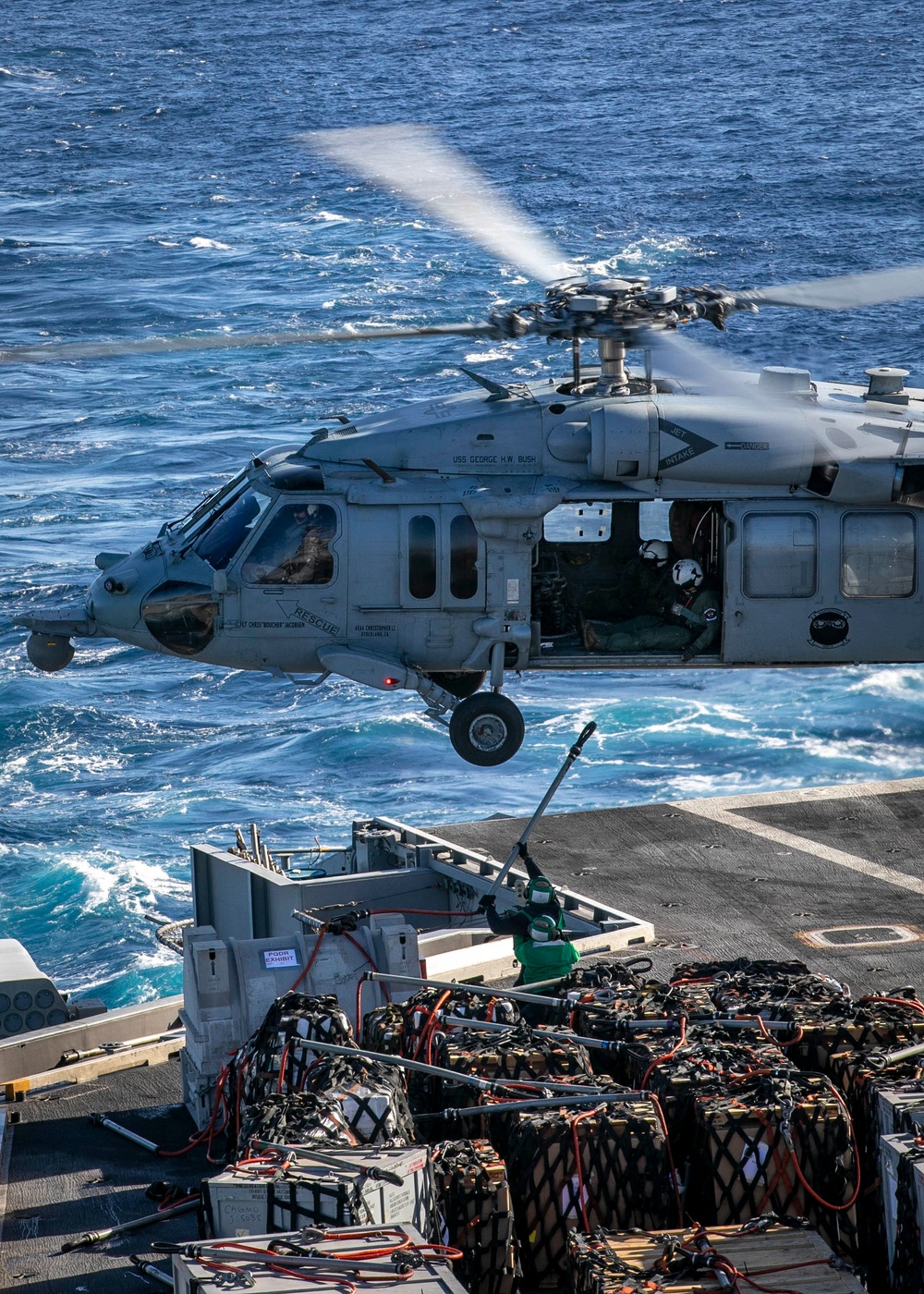 Daily Operations Aboard USS George H.W. Bush (CVN 77)