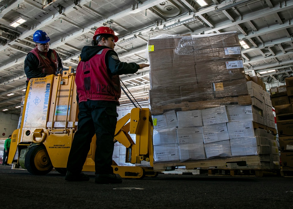 Daily Operations Aboard USS George H.W. Bush (CVN 77)