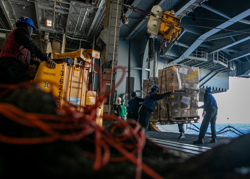 Daily Operations Aboard USS George H.W. Bush (CVN 77)