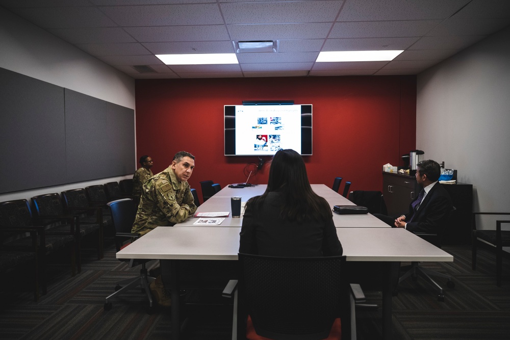 UnderSecAF Gina Ortiz Jones visits Wright-Patt