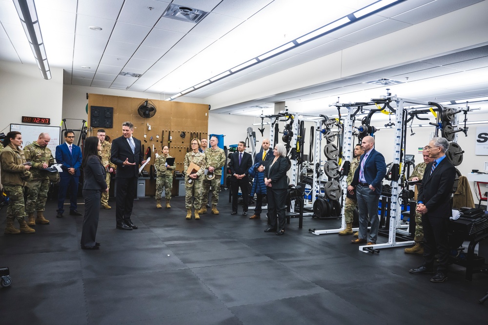 UnderSecAF Gina Ortiz Jones visits Wright-Patt