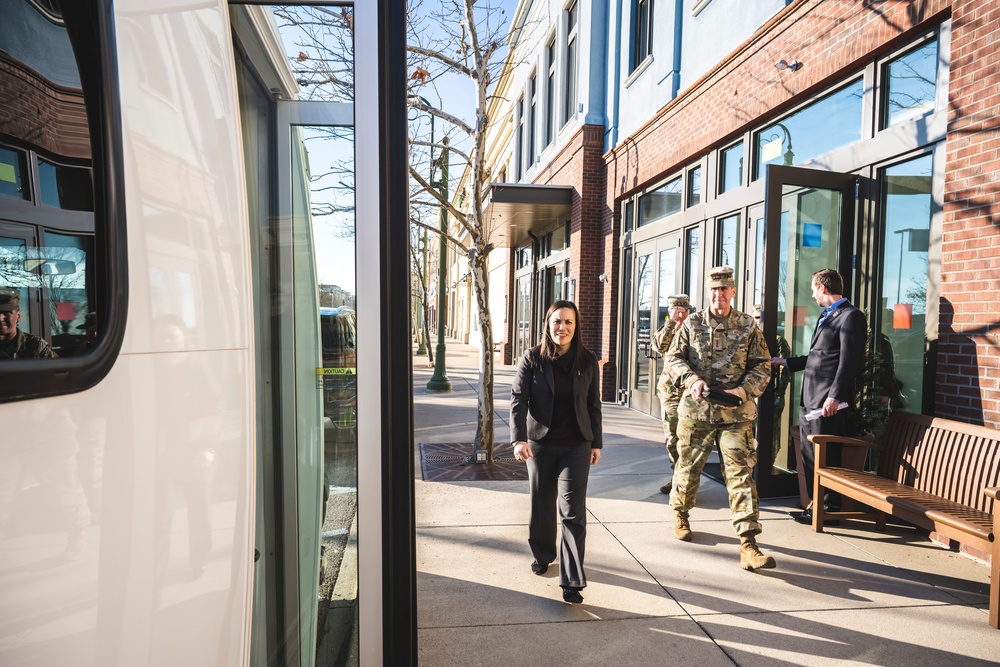 UnderSecAF Gina Ortiz Jones visits Wright-Patt