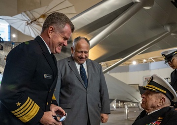 SECNAV Presents the Navy Cross to E. Royce Williams