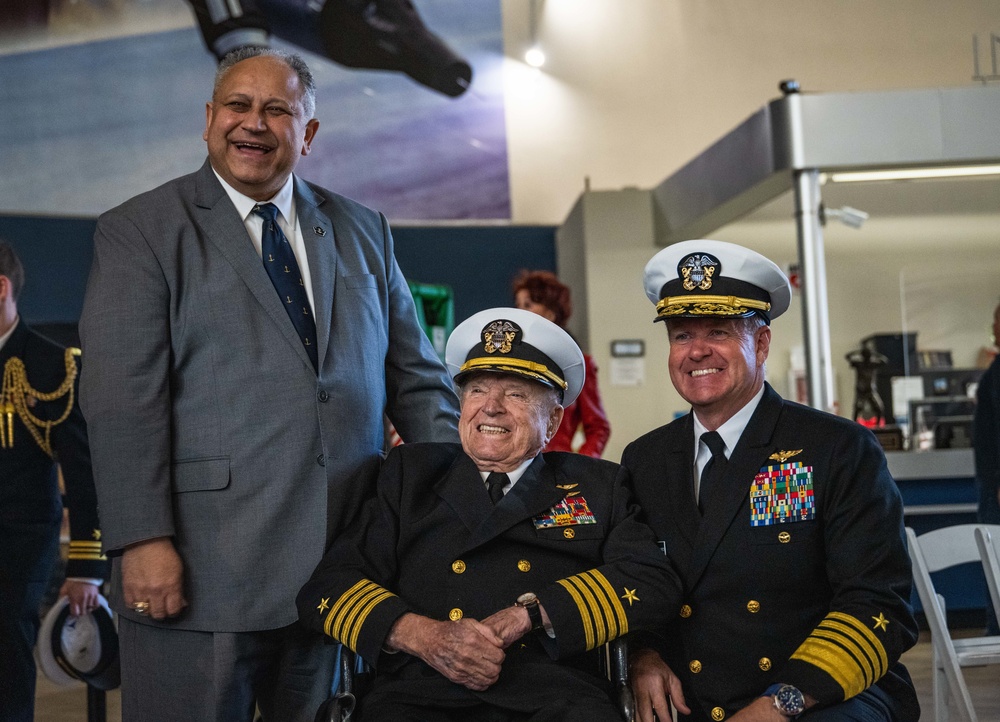 SECNAV Presents the Navy Cross to E. Royce Williams