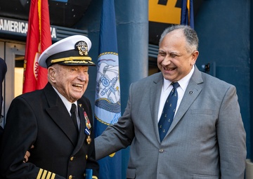 SECNAV Presents the Navy Cross to E. Royce Williams