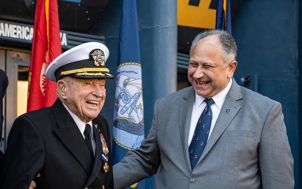 SECNAV Presents the Navy Cross to E. Royce Williams