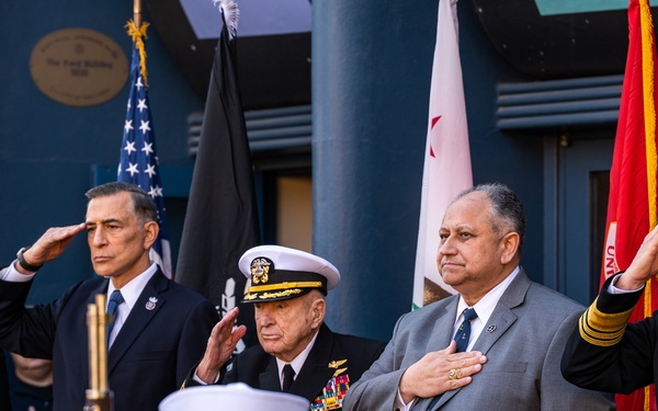 SECNAV Presents the Navy Cross to E. Royce Williams
