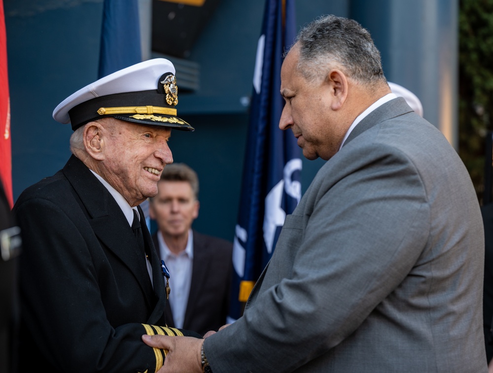 SECNAV Presents the Navy Cross to E. Royce Williams