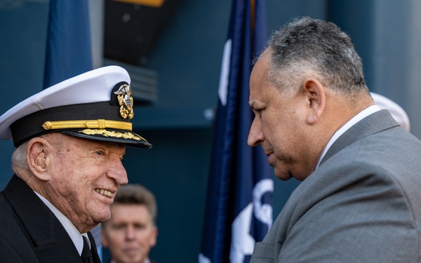 SECNAV Presents the Navy Cross to E. Royce Williams
