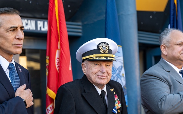SECNAV Presents the Navy Cross to E. Royce Williams