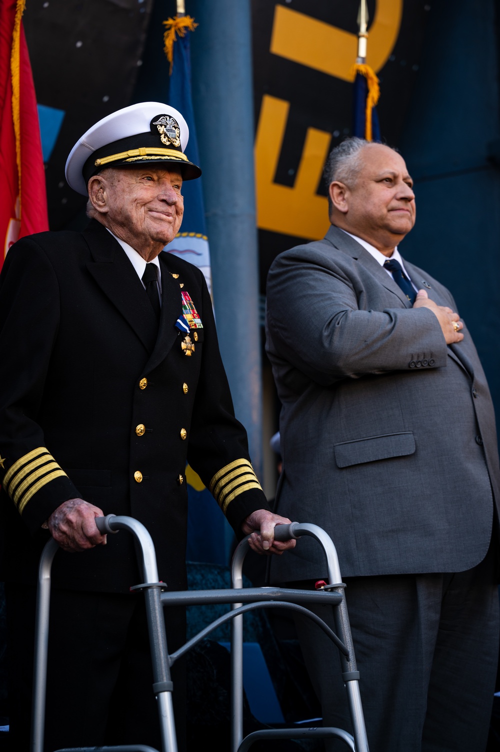 SECNAV Presents the Navy Cross to E. Royce Williams