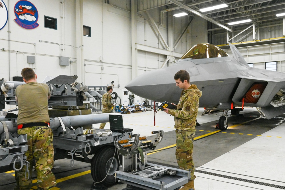 477th Fighter Group and 3d Wing Weapons Load Competition