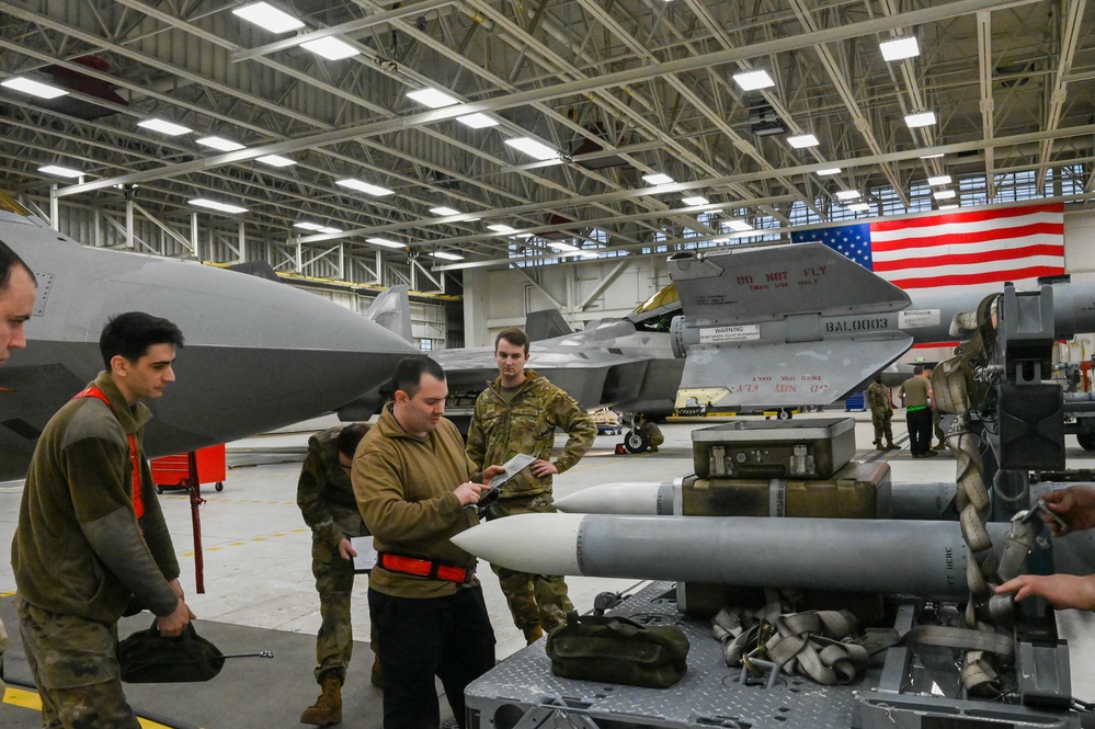 477th Fighter Group and 3d Wing Weapons Load Competition