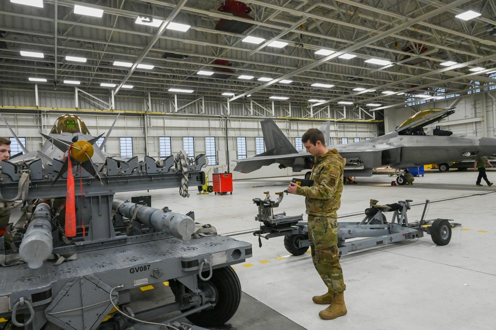 477th Fighter Group and 3d Wing Weapons Load Competition