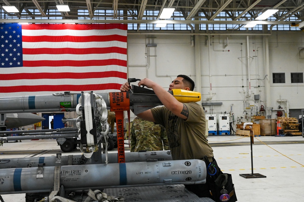 477th Fighter Group and 3d Wing Weapons Load Competition