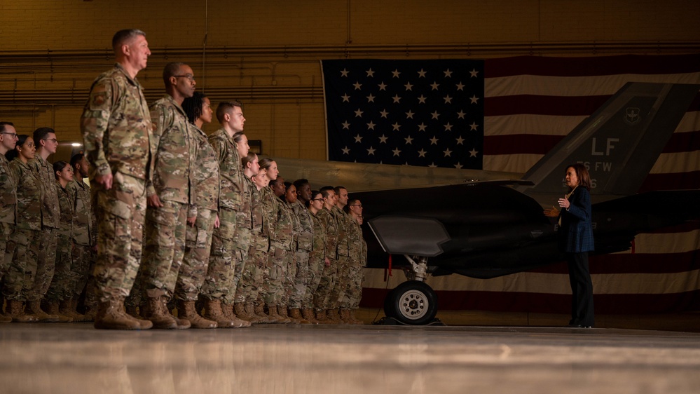 VPOTUS Visits Luke AFB