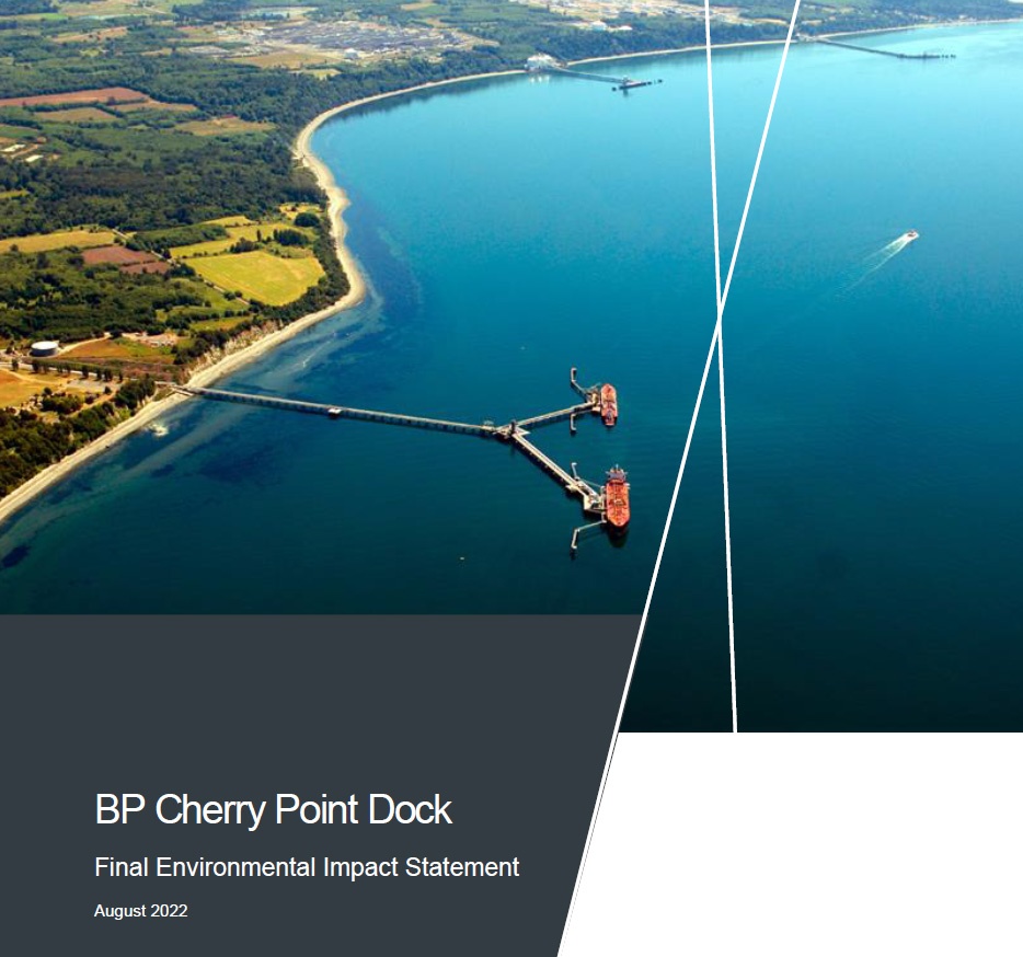 Federal government puts limits on vessel calls, crude oil volume handled at BP Cherry Point Marine Terminal