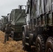 PMINT: 26th MEU’s Logistics Combat Element stage vehicles for Beach Operation