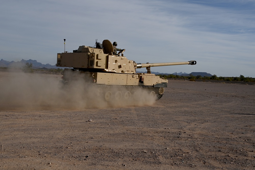 Yuma Proving Ground hosts Extended Range Cannon Artillery soldier touchpoint