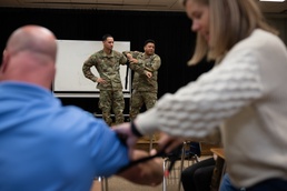 U.S. Army Central’s medical team partnered with Wilson Hall to teach basic first aid
