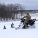 Transiting the National All-Domain Warfighting Center by snowmobile