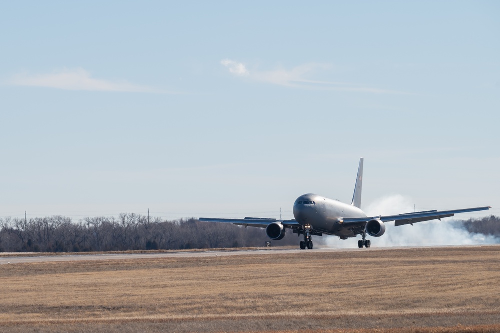 McConnell runway construction completion