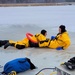 Fort McCoy firefighters train to save people clinging to ice with surface ice rescue training