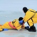 Fort McCoy firefighters train to save people clinging to ice with surface ice rescue training