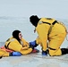 Fort McCoy firefighters train to save people clinging to ice with surface ice rescue training