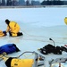 Fort McCoy firefighters train to save people clinging to ice with surface ice rescue training