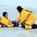 Fort McCoy firefighters train to save people clinging to ice with surface ice rescue training