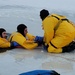 Fort McCoy firefighters train to save people clinging to ice with surface ice rescue training