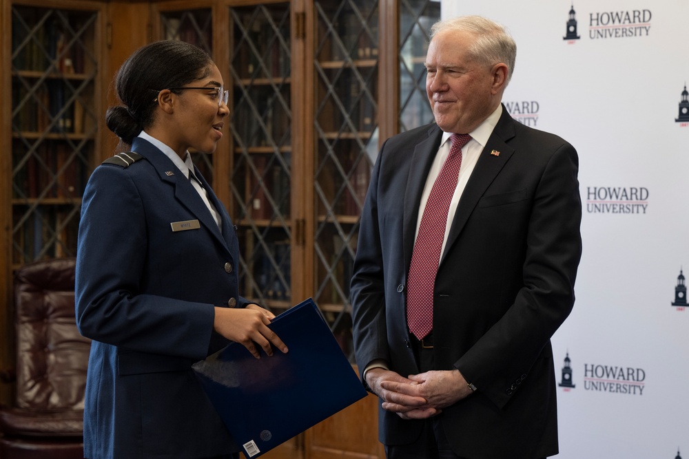Secretary Austin, USAF Secretary Announce Howard as UARC