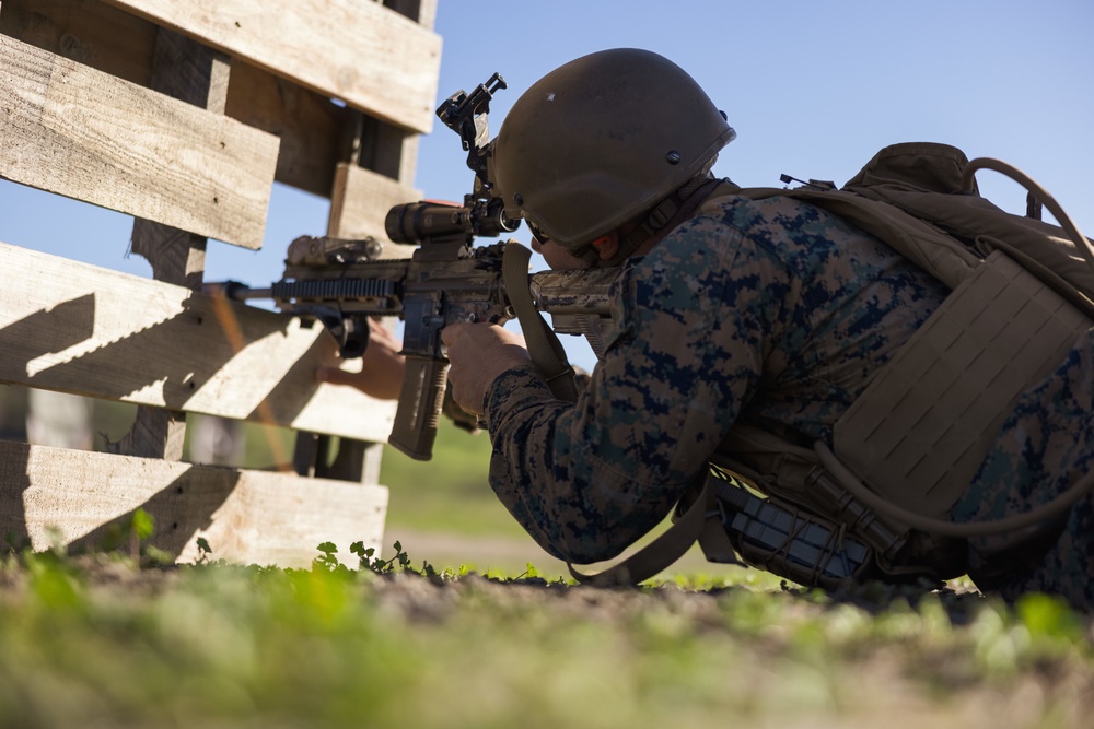 3rd Bn., 1st Marines holds battalion squad competition