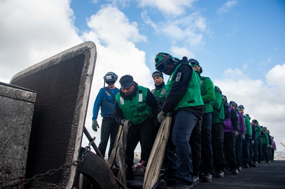 Flight Deck Evaluation aboard USS Carl Vinson (CVN 70)