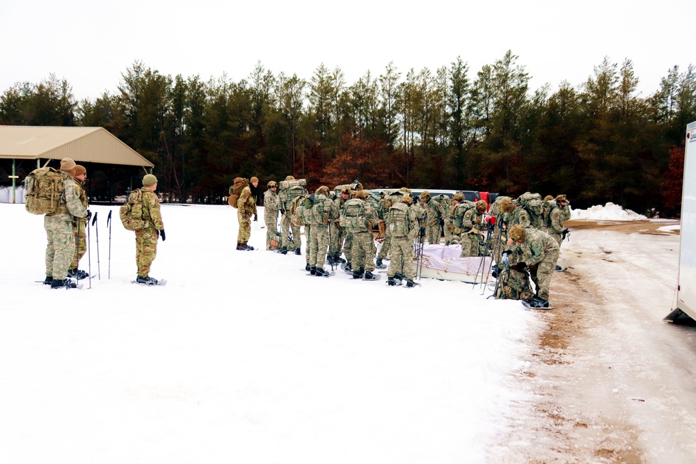 Airmen train in cold-weather tactics, skills at Fort McCoy