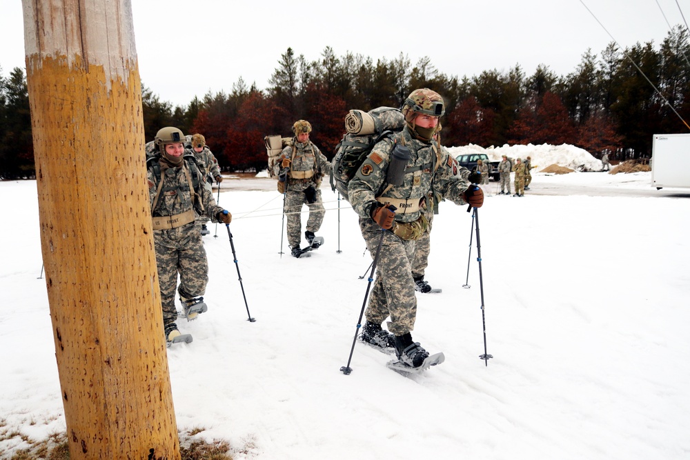 Airmen train in cold-weather tactics, skills at Fort McCoy